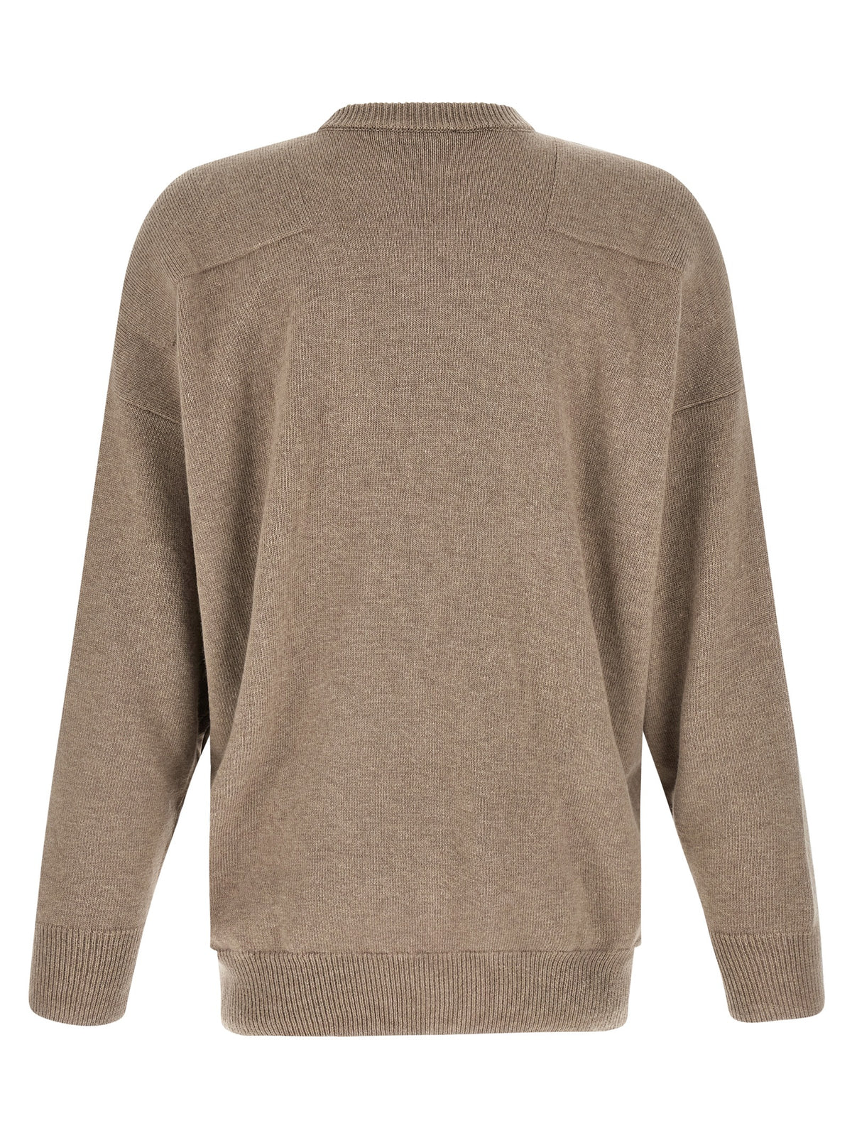 Beige Wool Cardigan