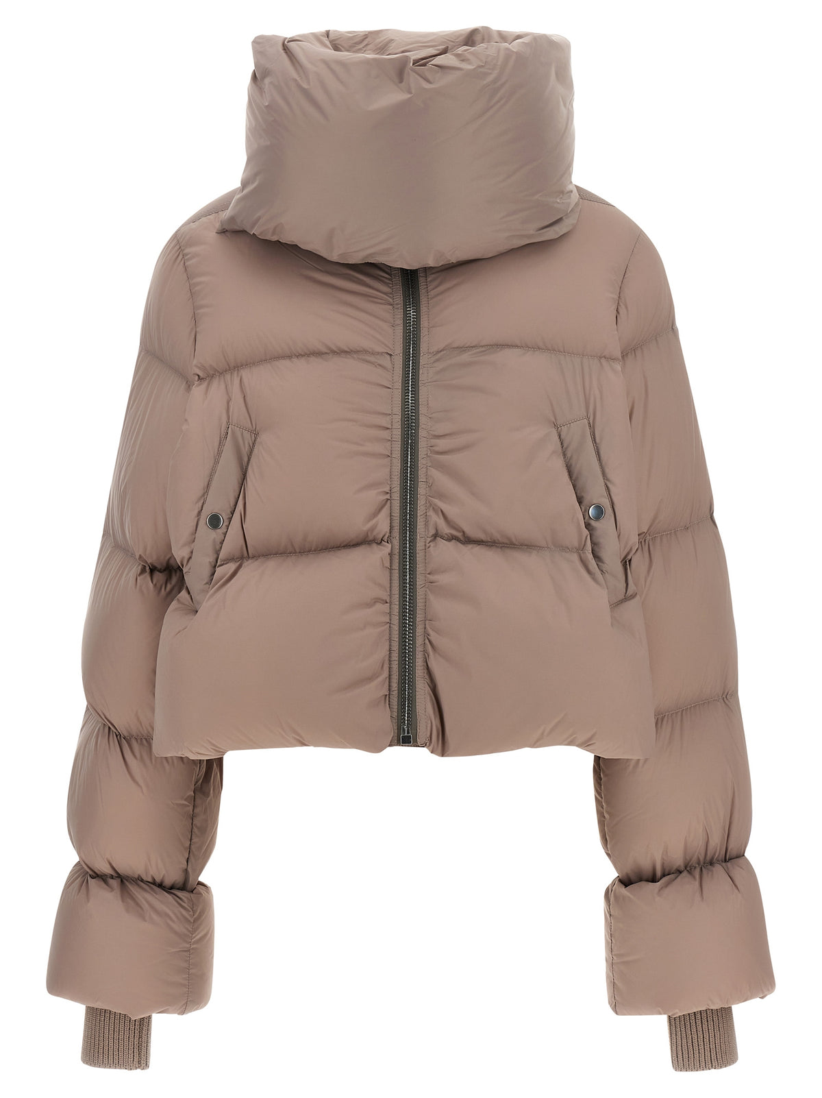 Multicolor Nylon Full-Length Jacket
