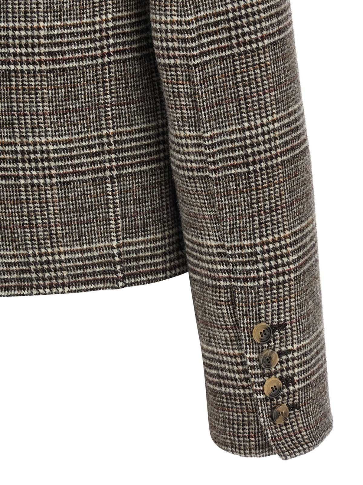 Multicolor Virgin Wool Blazer
