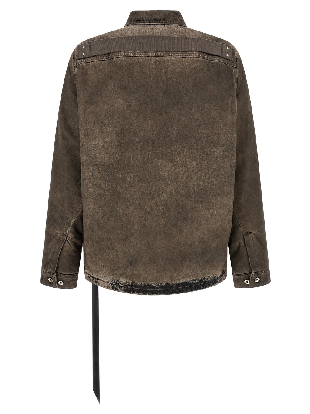 Gray Cotton Denim Jacket