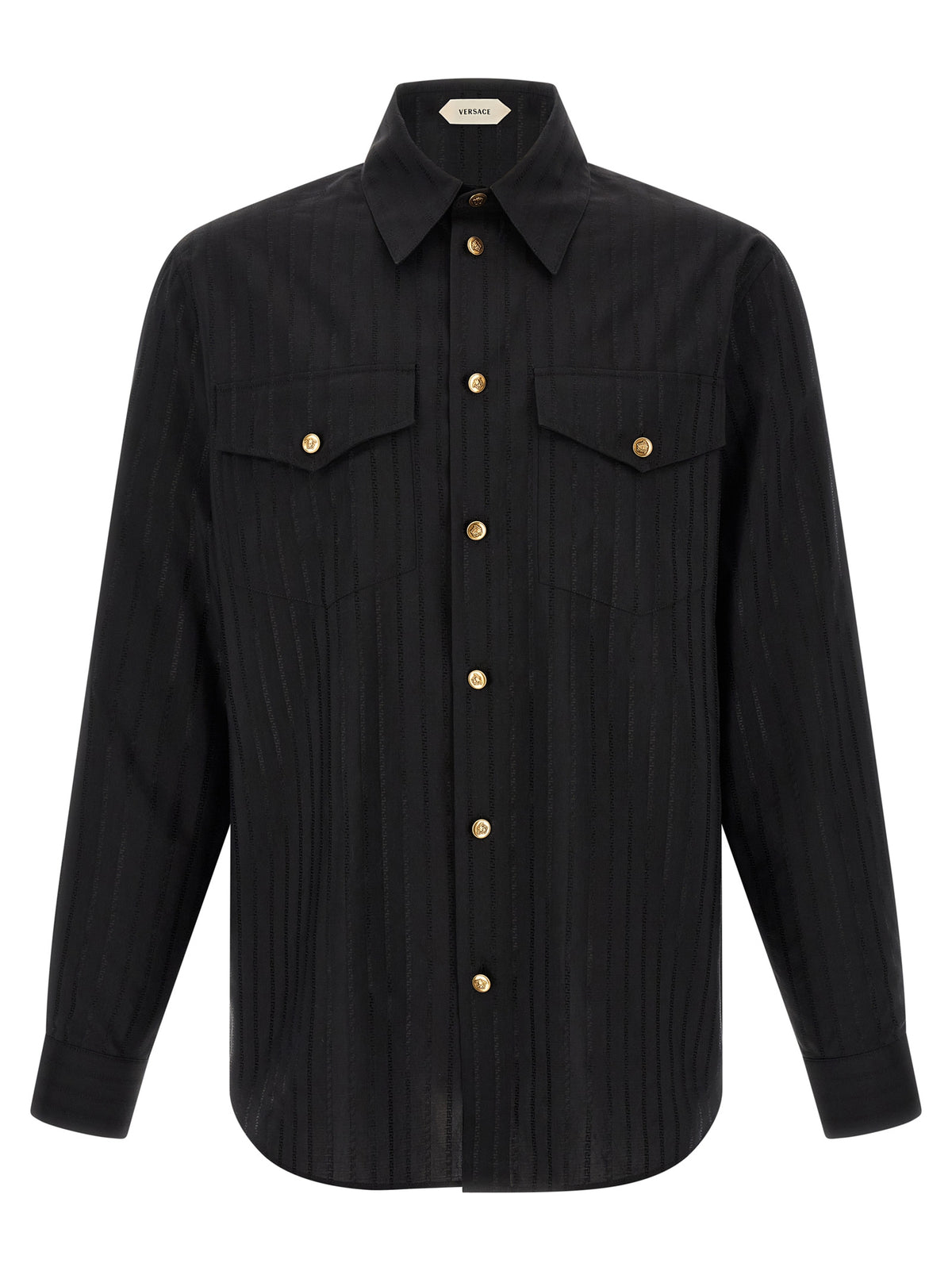 Black Cotton Blouse