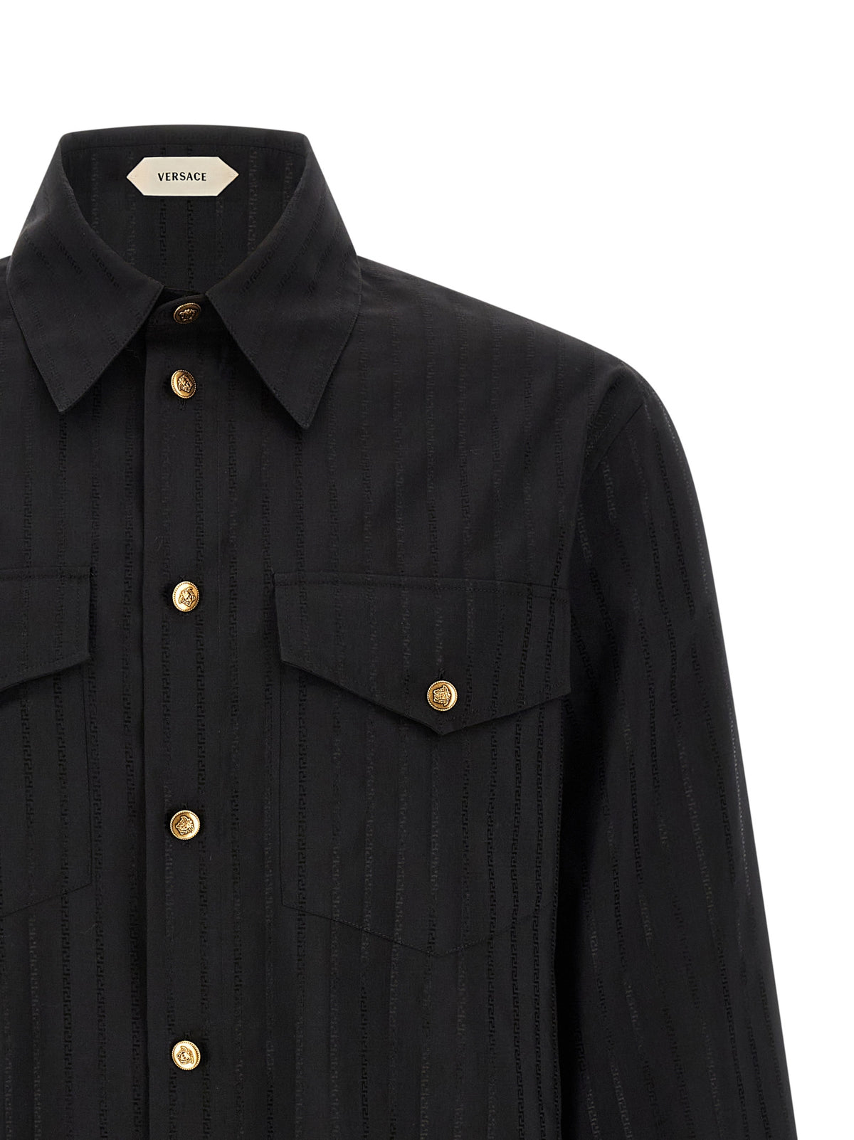 Black Cotton Blouse