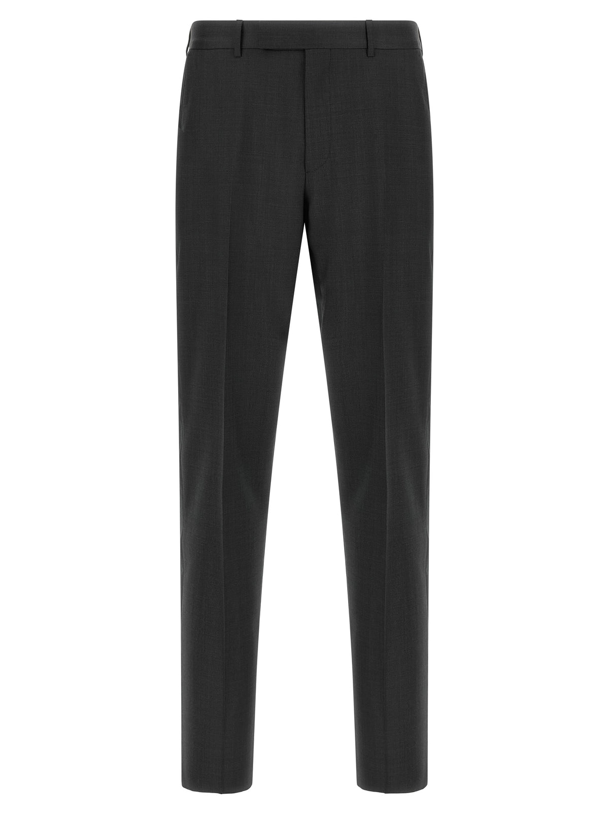 Gray Wool Two-Piece Suit