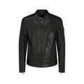 Black Lamb Ovis Aries Leather Jacket