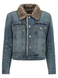 Blue Cotton Denim Jacket