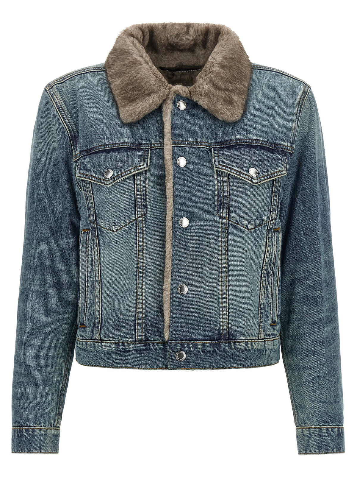 Blue Cotton Denim Jacket
