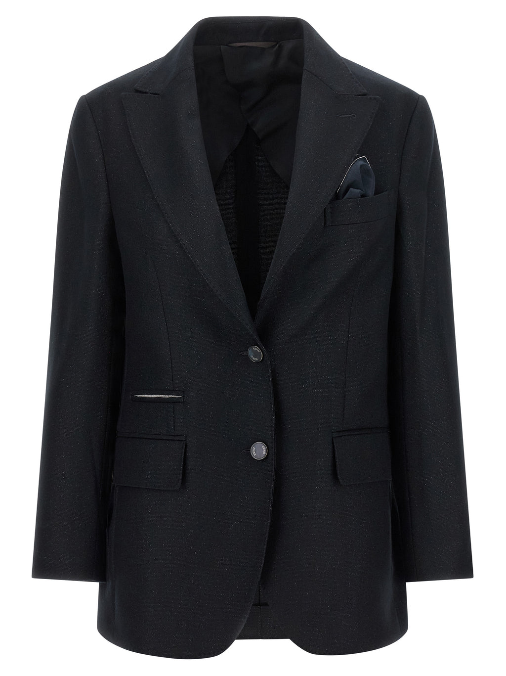 Black Virgin Wool Blazer
