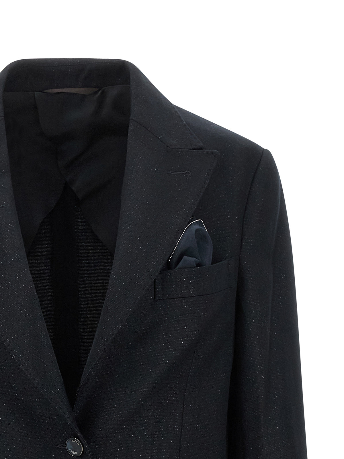 Black Virgin Wool Blazer