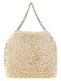 Beige Polyester Shoulder Bag