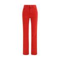 Red Cotton Pants