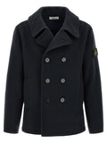 Blue Cotton Coat