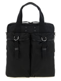 Black Polyamide Tote Bag