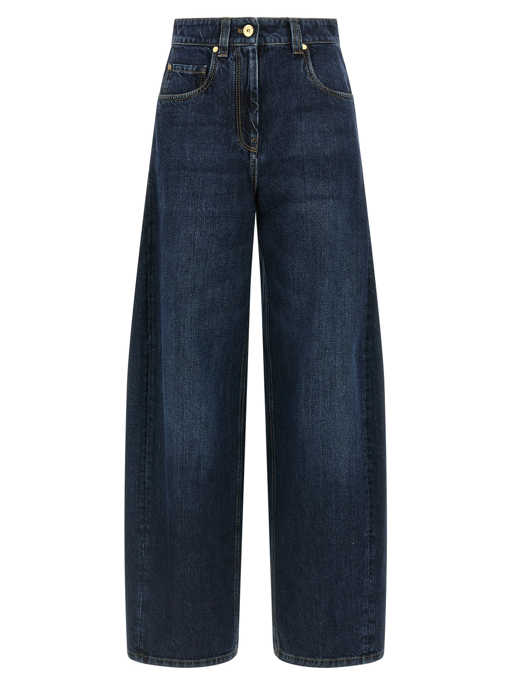 Blue Cotton Jeans Denim