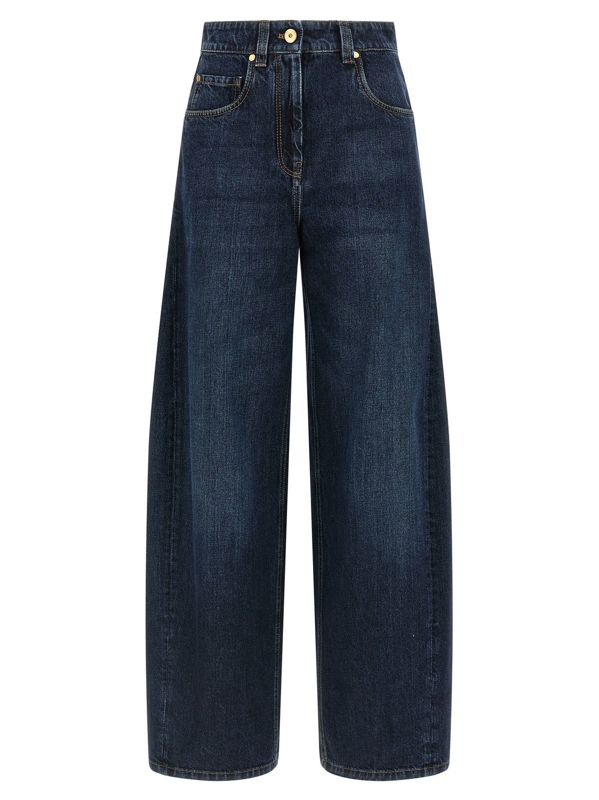 Blue Cotton Jeans Denim