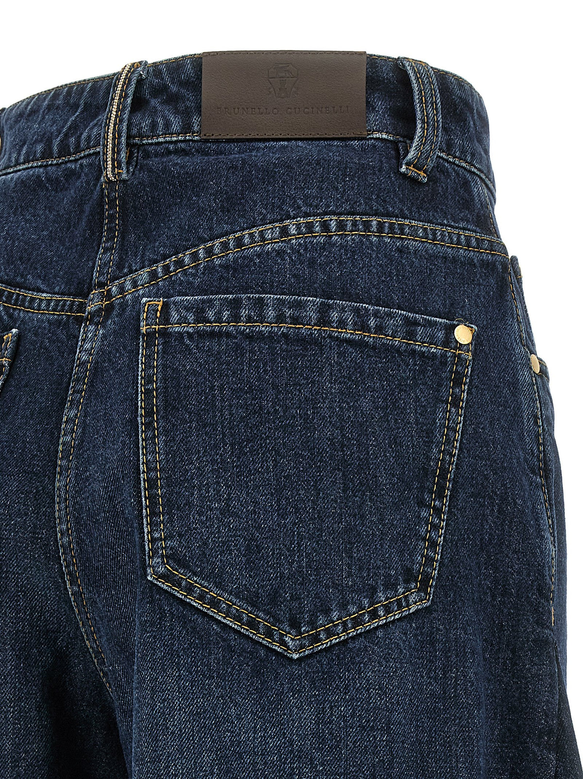Blue Cotton Jeans Denim
