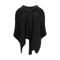 Black Cashmere Coat