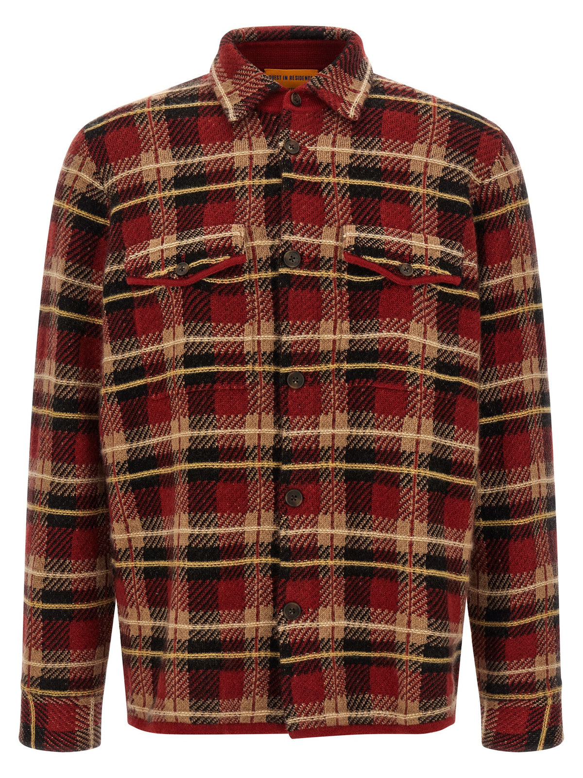 Red Cashmere Blouse