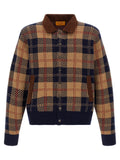 Multicolor Wool Bomber
