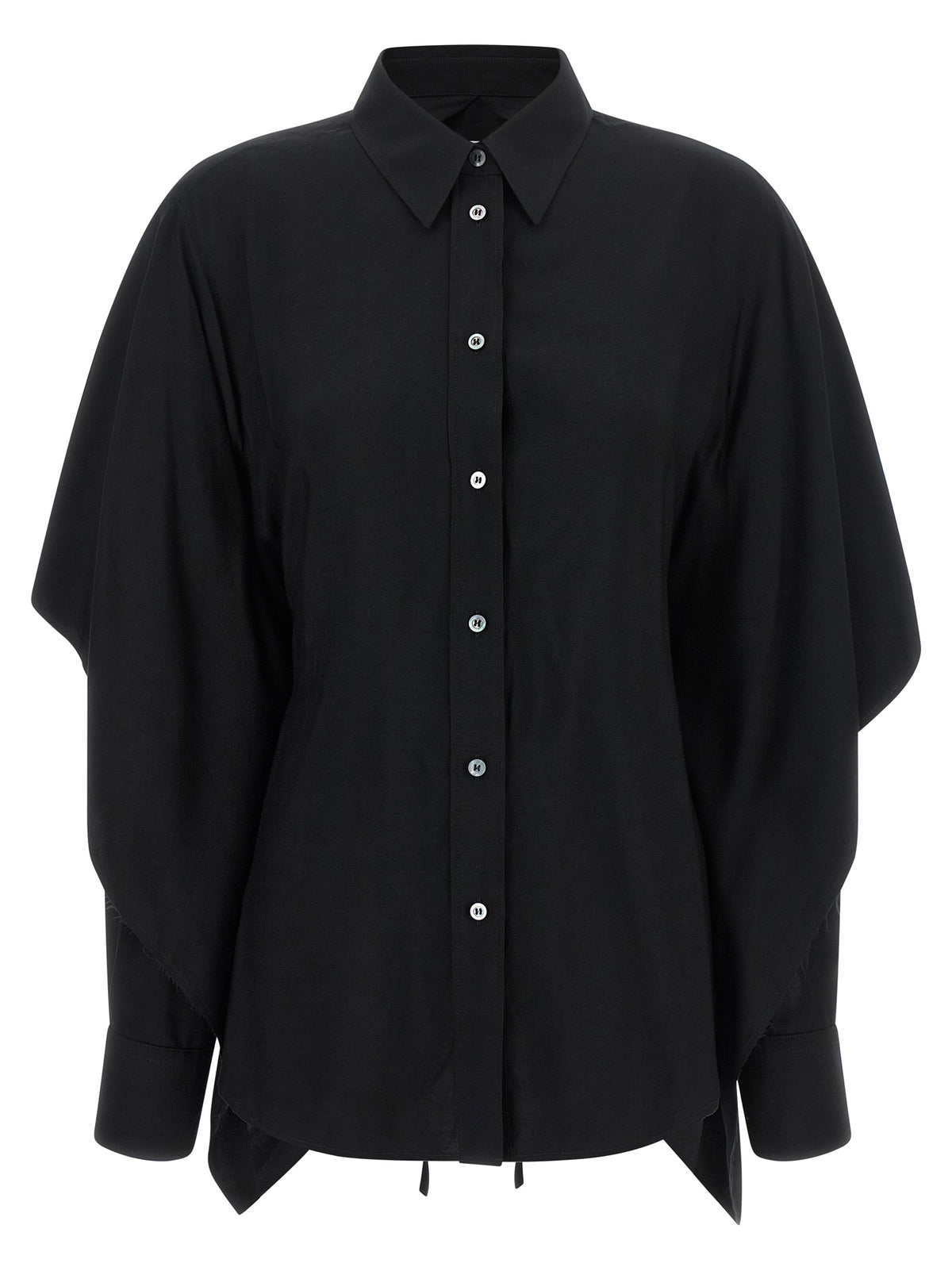 Black Viscose Blouse