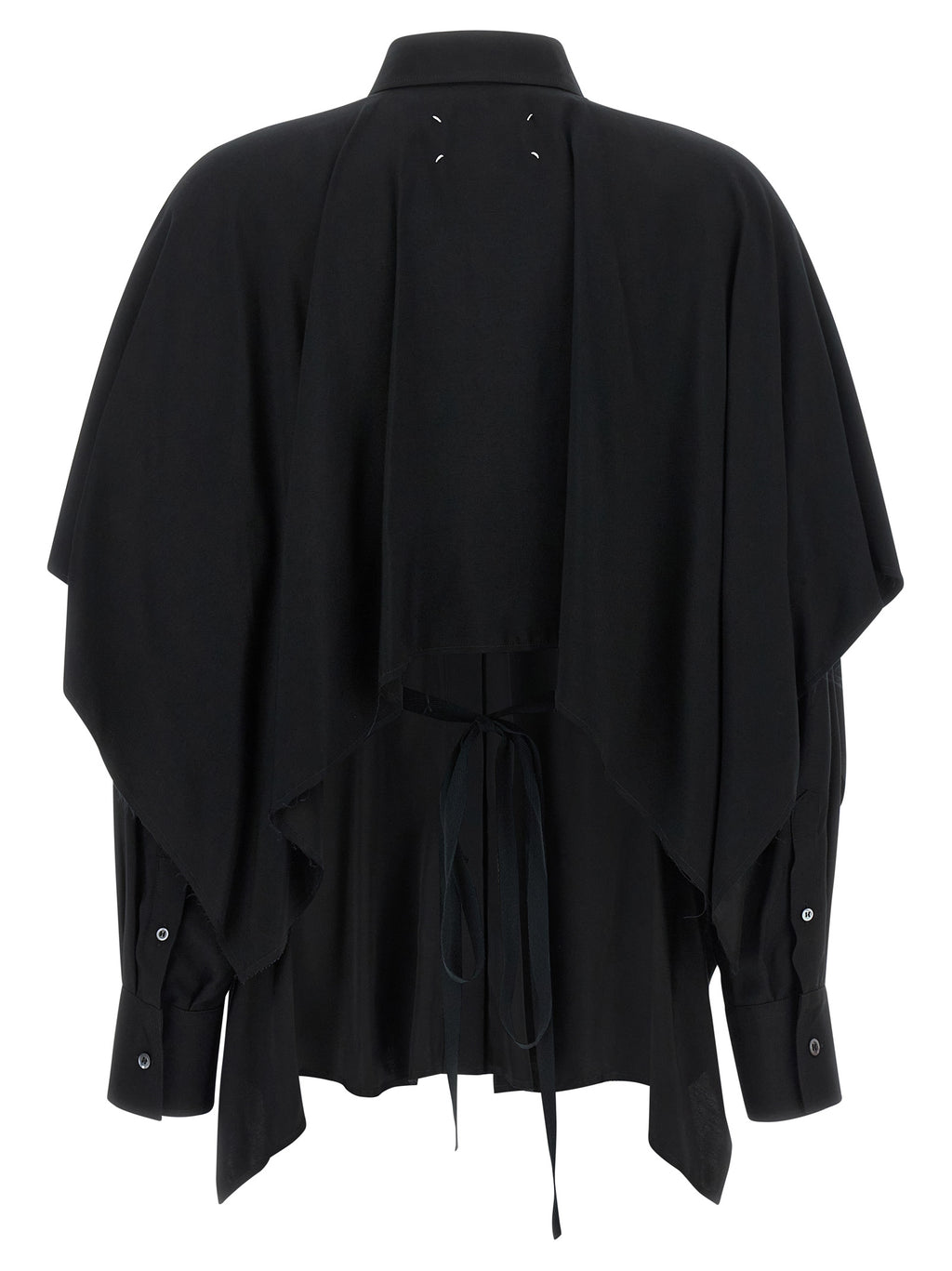 Black Viscose Blouse