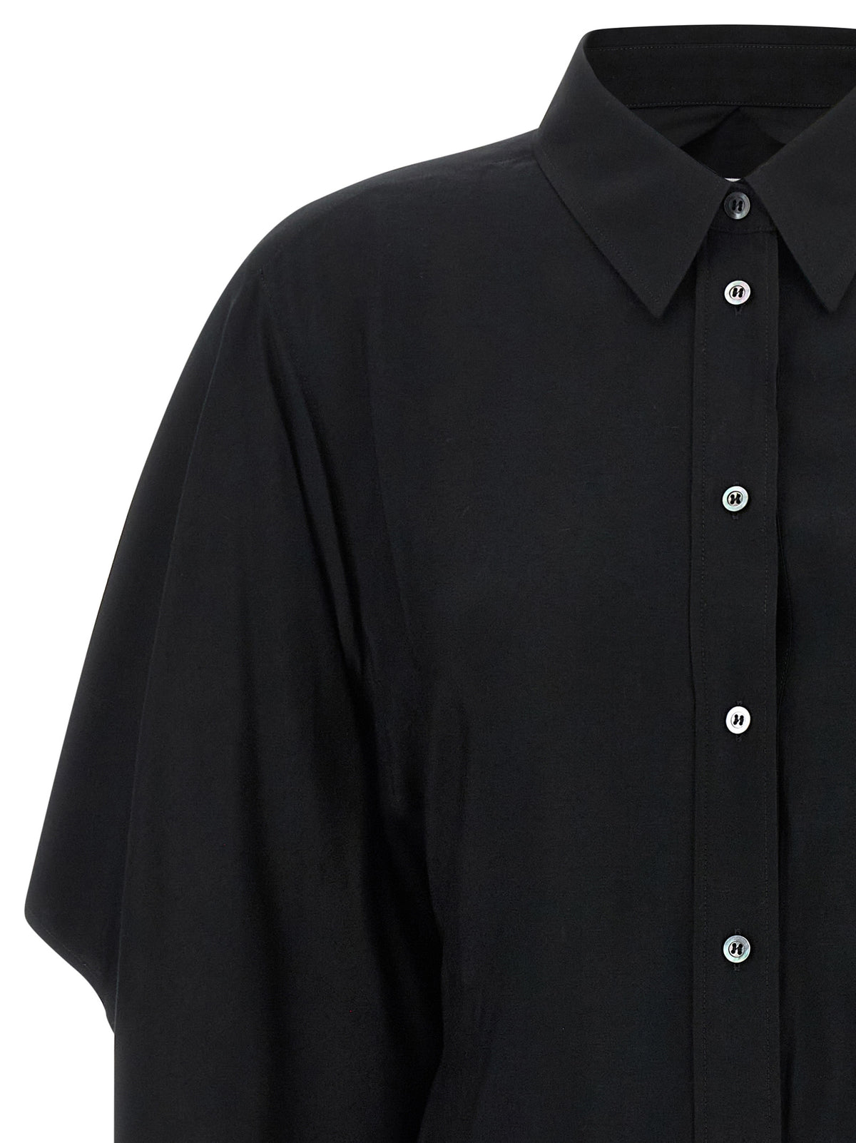 Black Viscose Blouse