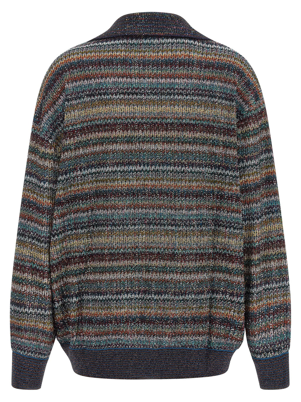 Multicolor Viscose Polo Shirt