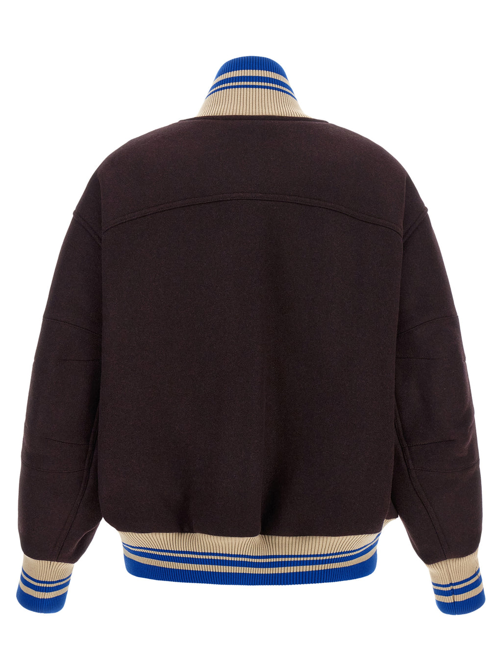 Purple Wool Bomber