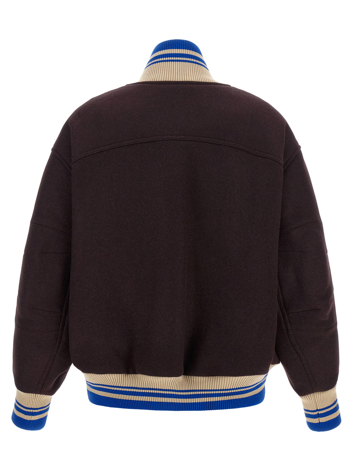 Purple Wool Bomber