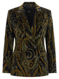 Blue Cotton Blazer