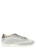 Gray Polyethylene Low Top Sneakers
