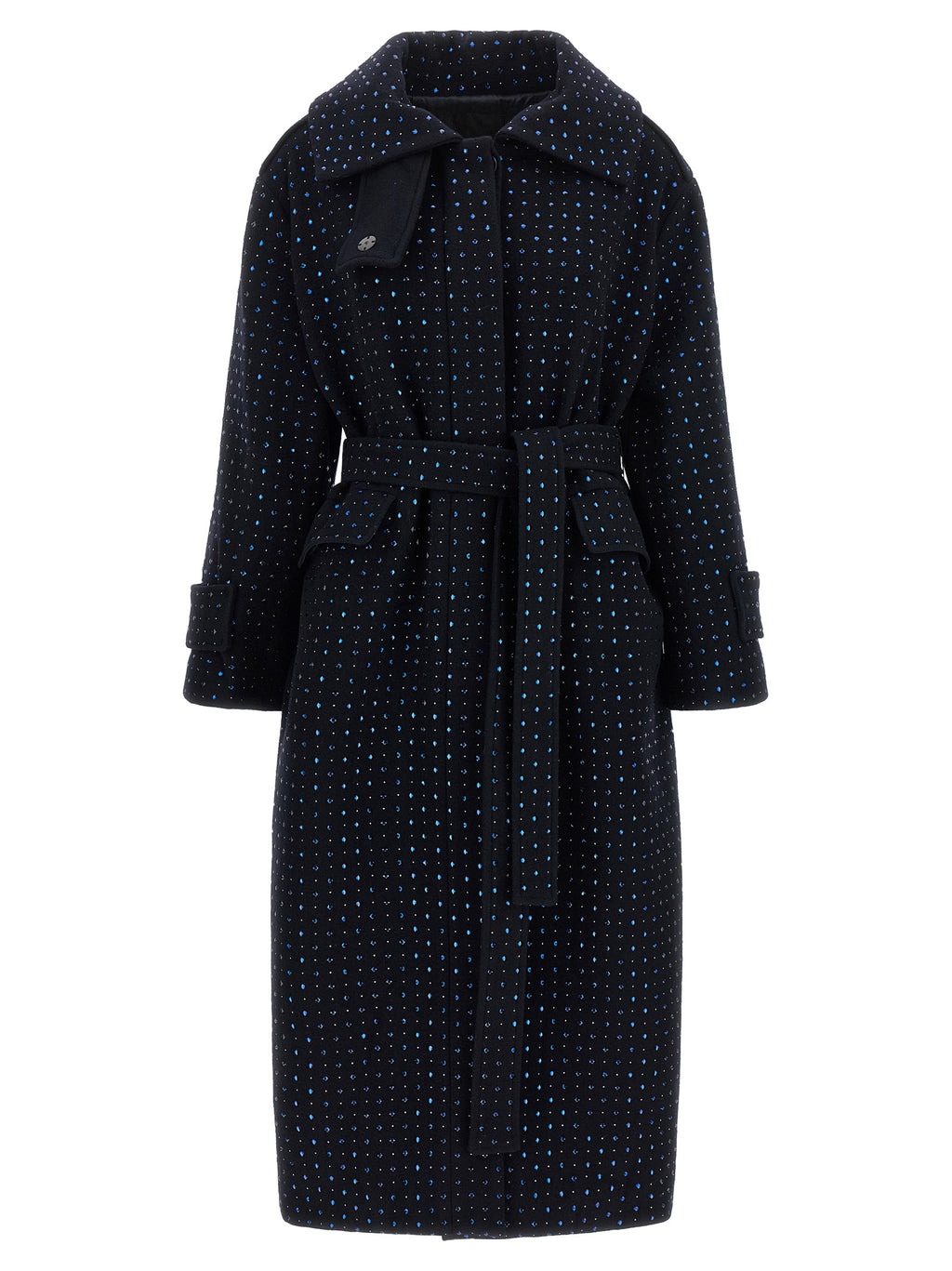 Blue Wool Coat