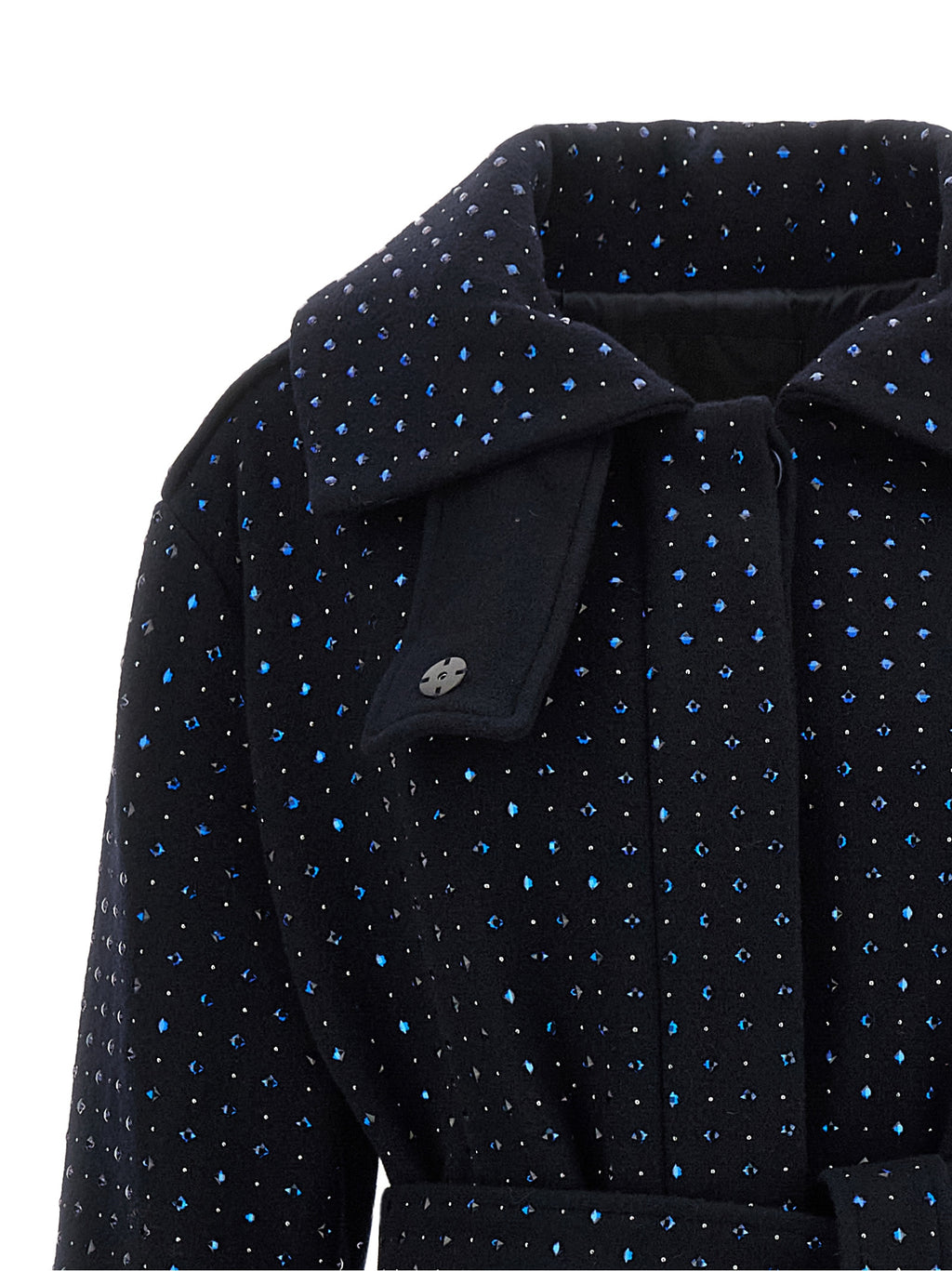 Blue Wool Coat