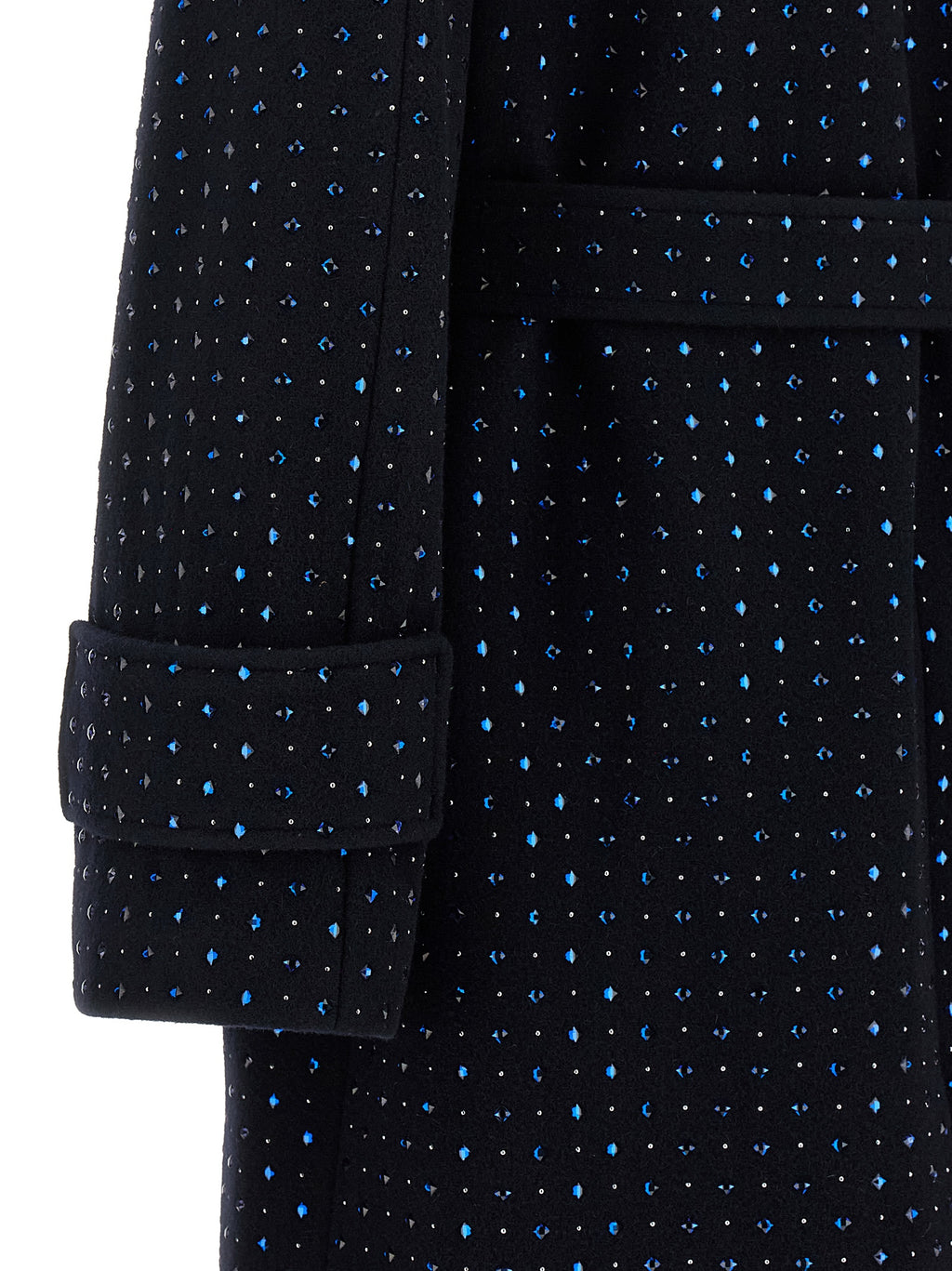 Blue Wool Coat