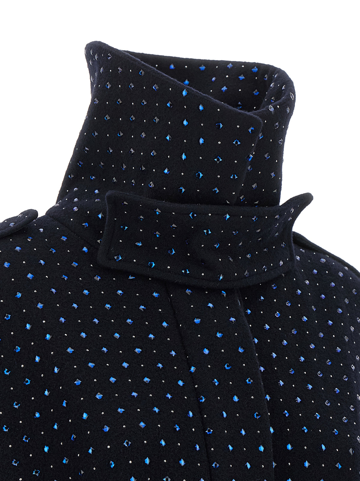 Blue Wool Coat