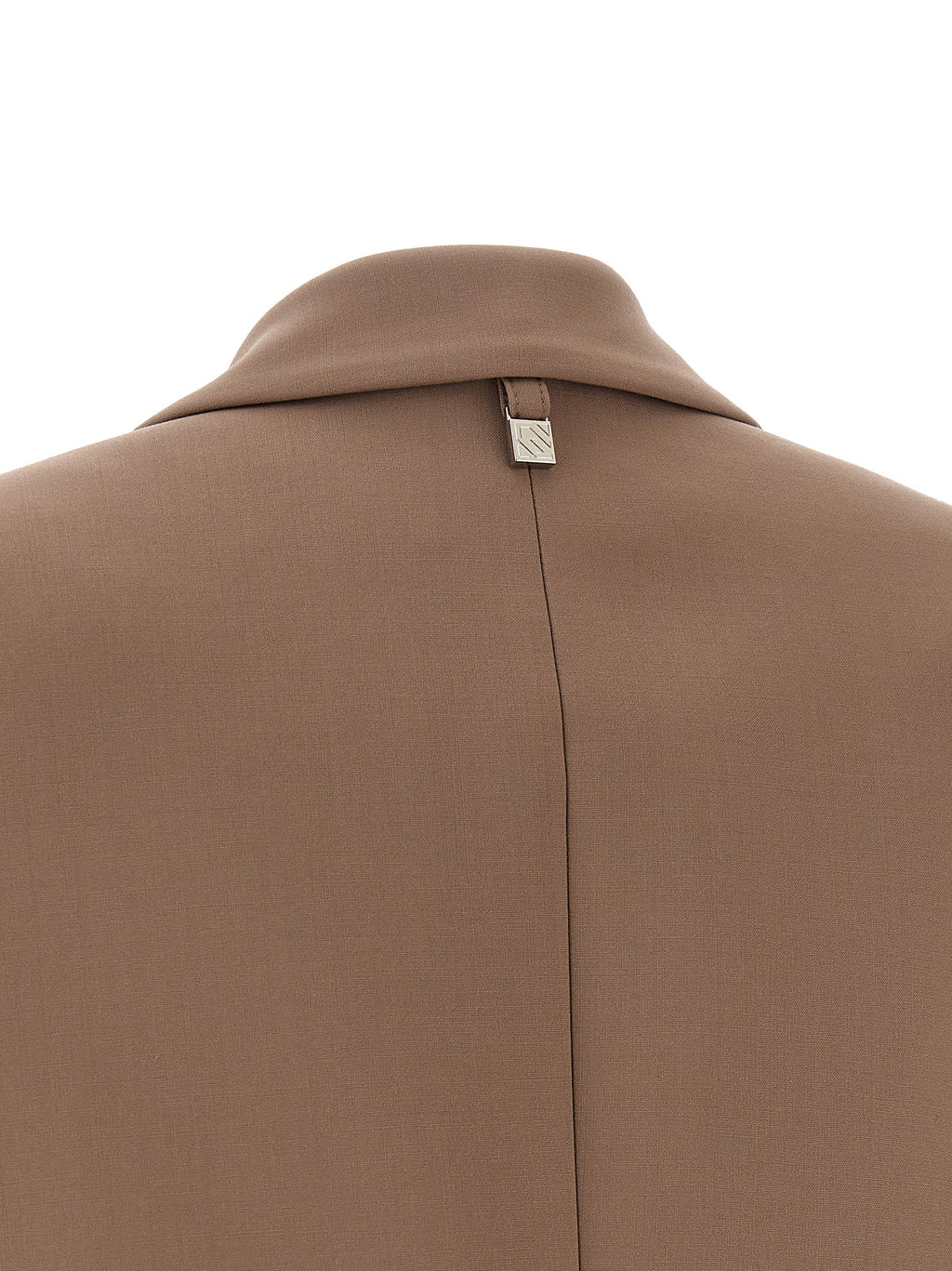 Beige Virgin Wool Blazer