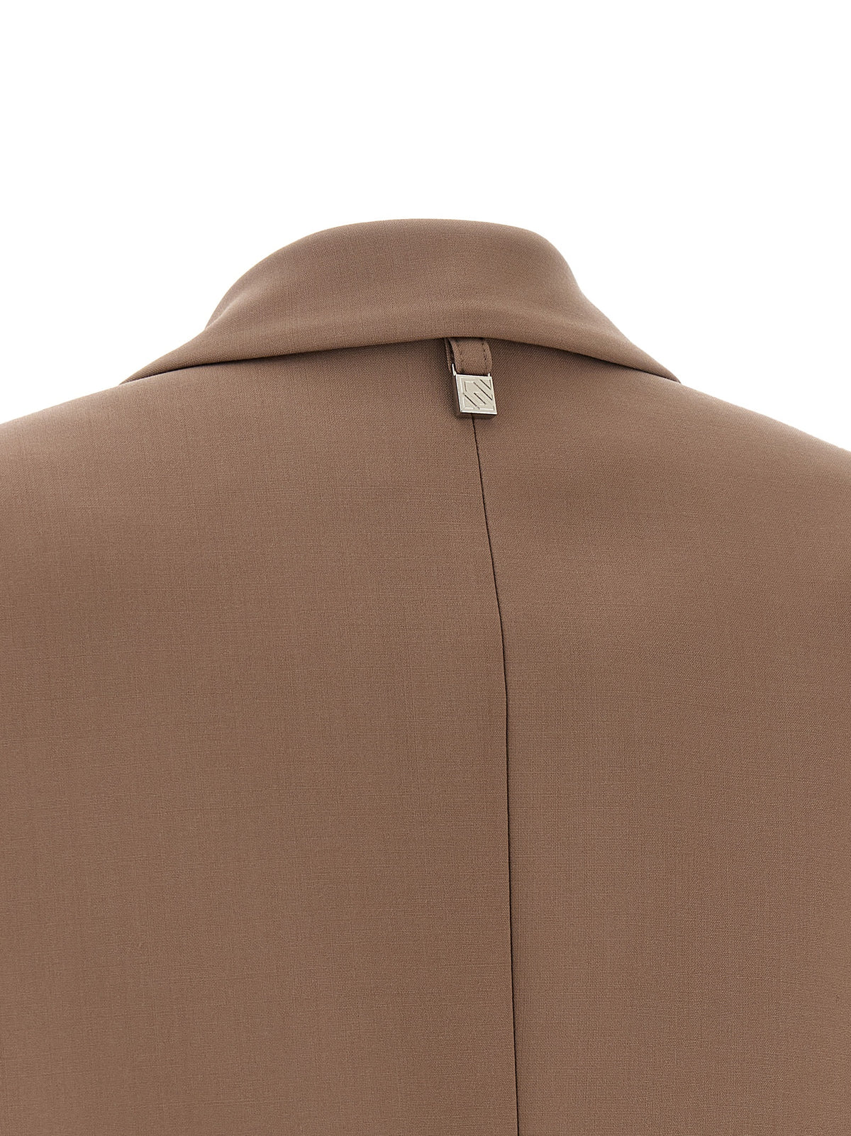 Beige Virgin Wool Blazer