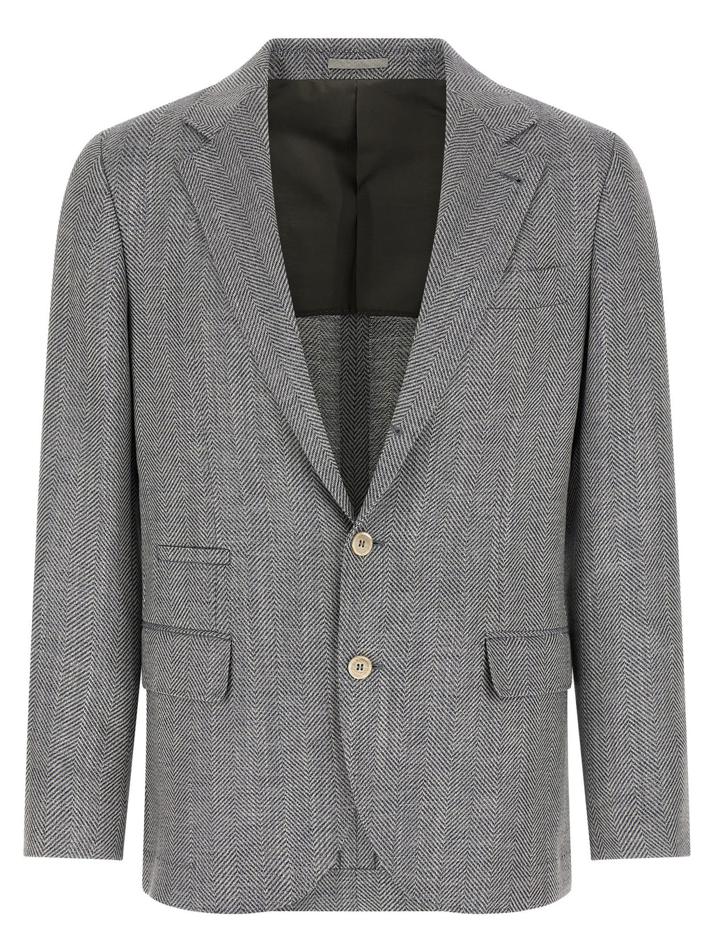 Gray Wool Blazer