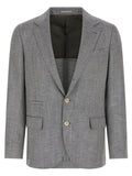 Gray Wool Blazer