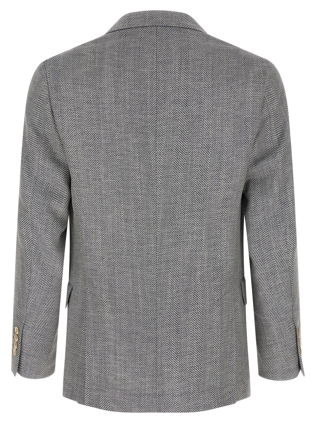 Gray Wool Blazer