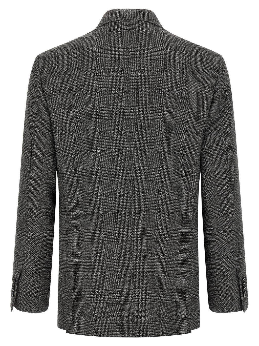 Gray Virgin Wool Two-Piece Suit