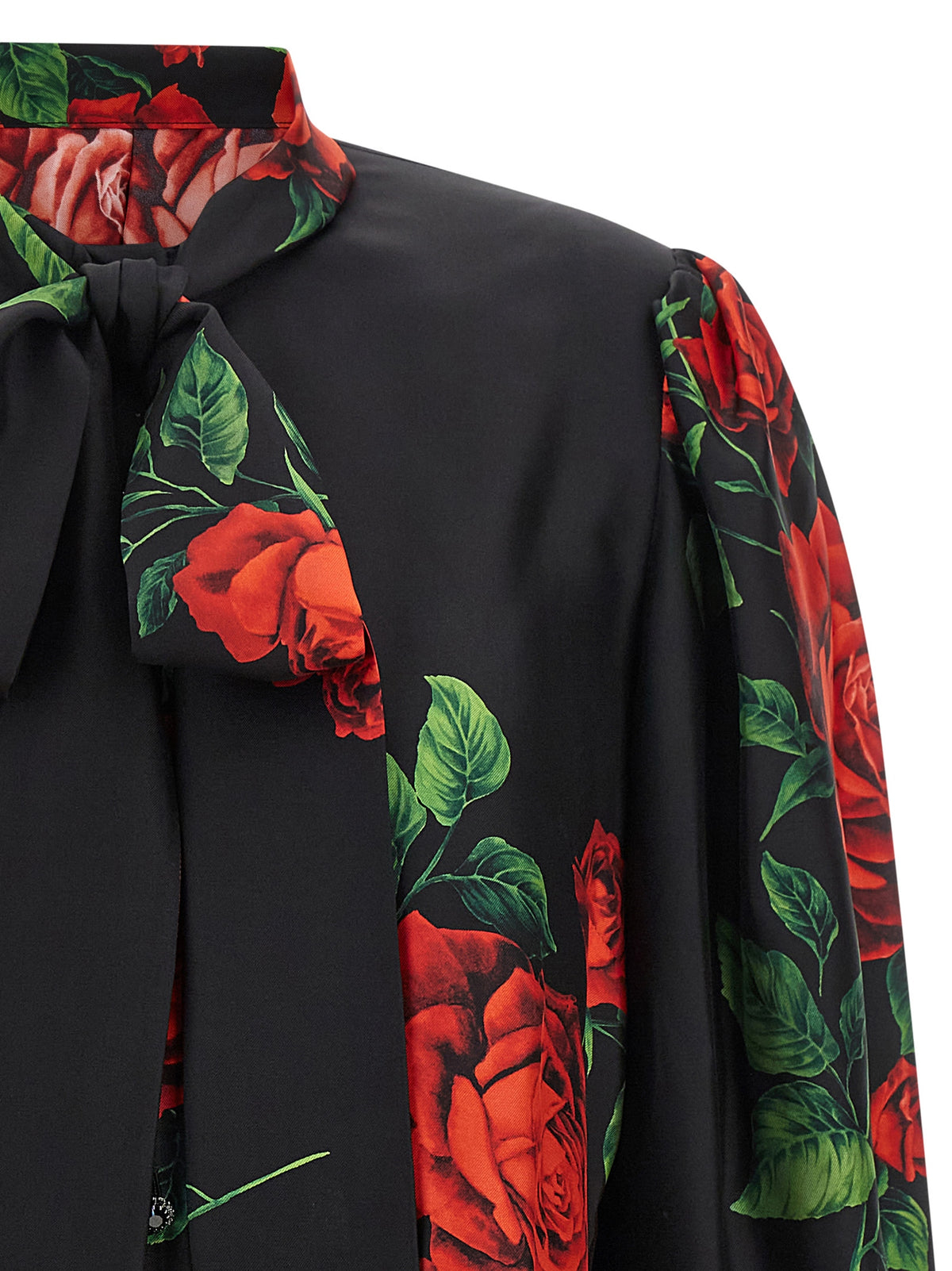 Black Silk Blouse