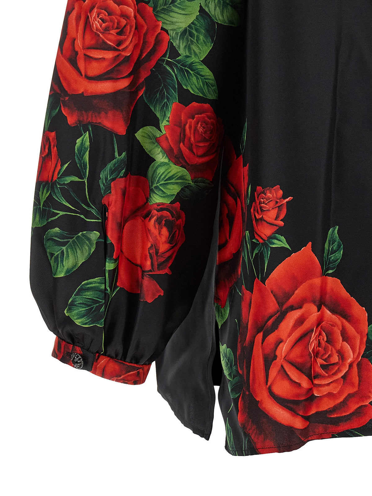 Black Silk Blouse