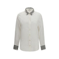 White Silk Dress Shirt