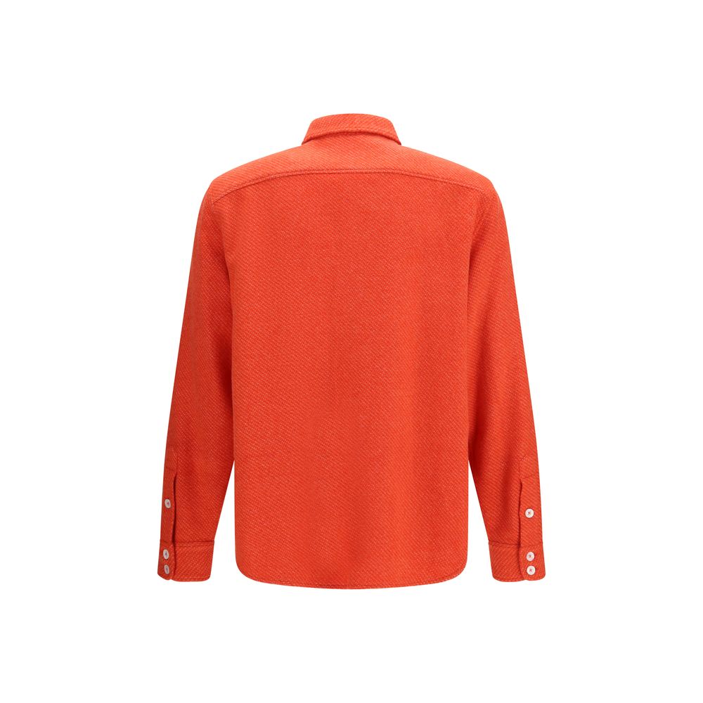 Red Cashmere Shirt