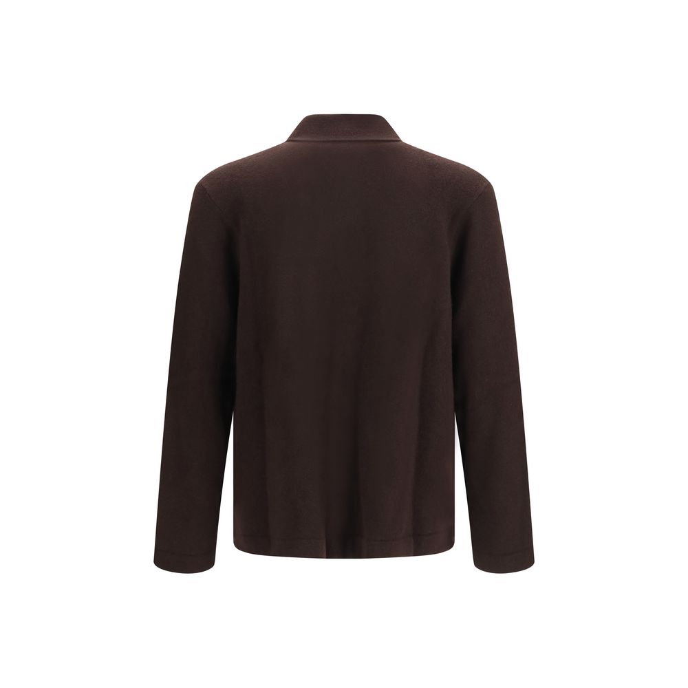 Brown Cashmere Cardigan