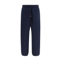 Blue Cotton Joggers (Workout Pants)