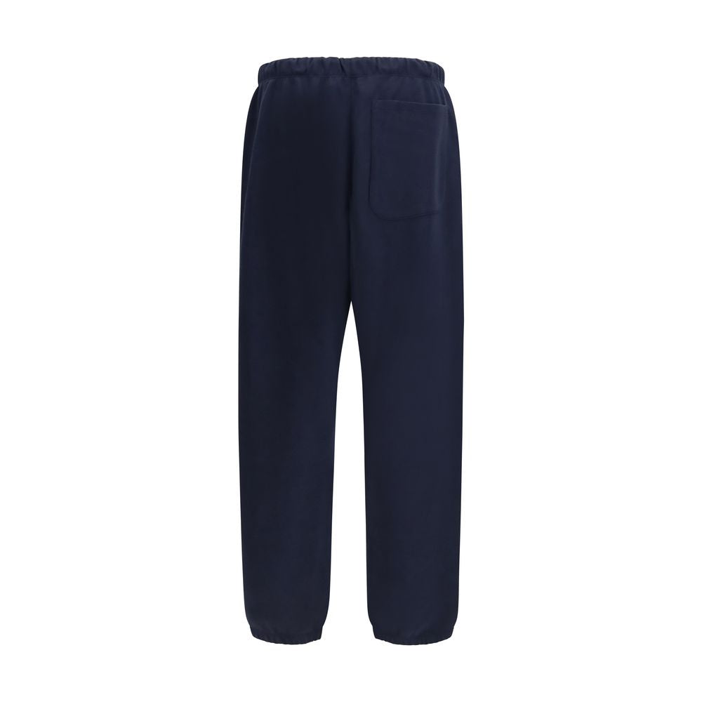 Blue Cotton Joggers (Workout Pants)