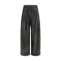 Black Leather Pants