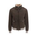 Brown Cotton Bomber