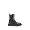 Black Calf Leather Bos Taurus Chelsea Boots